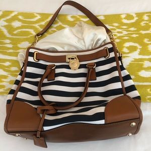 Hamilton Striped MK purse